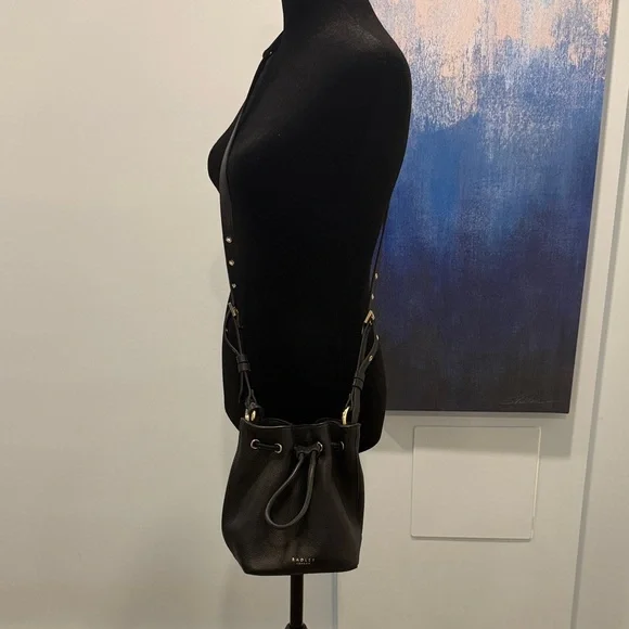 RADLEY LONDON Black Leather Crossbody Bag - Picture 1 of 6